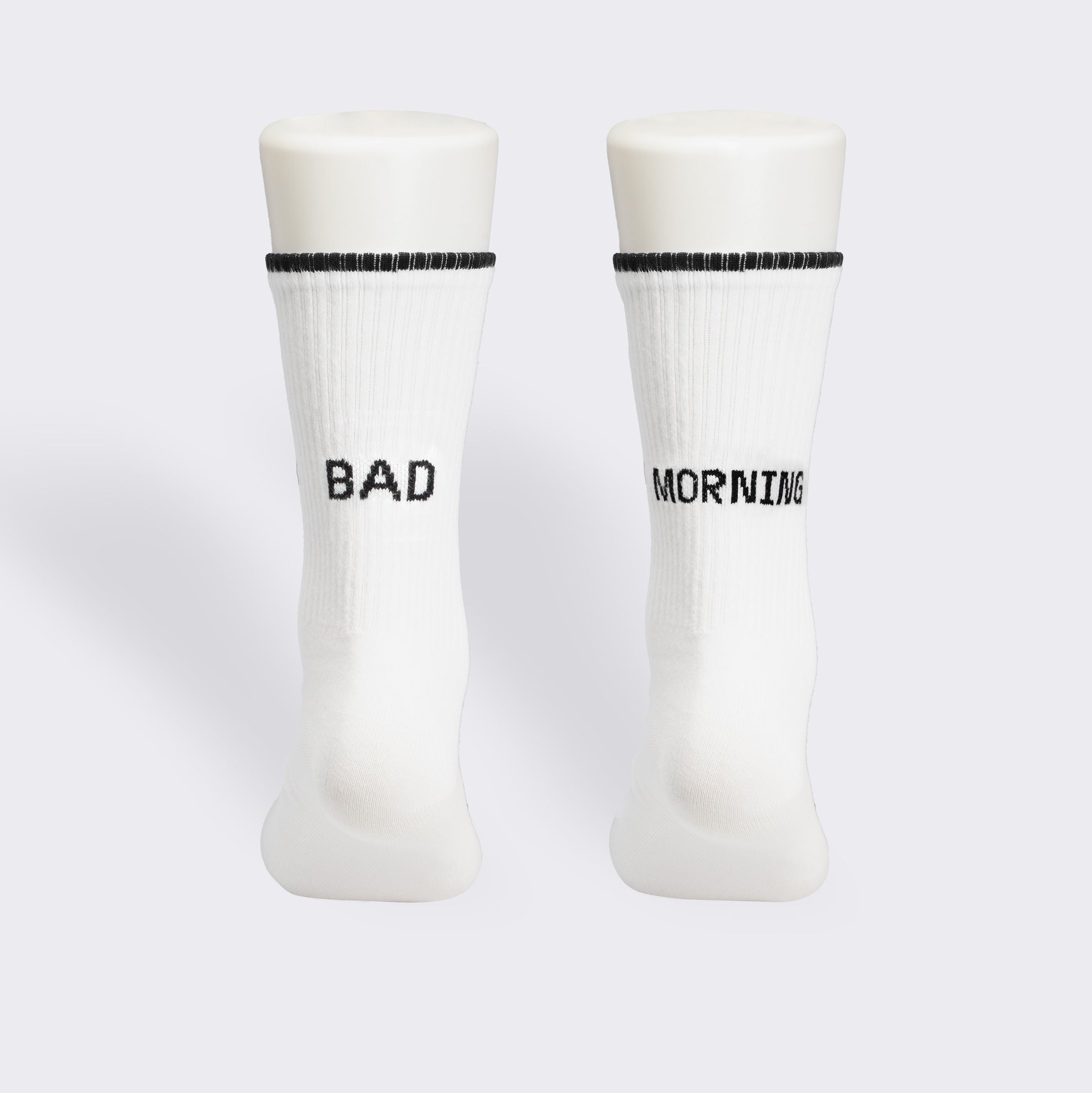 Bad MORNING Crew Socks