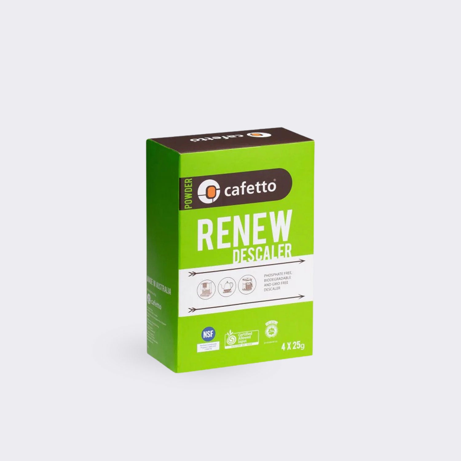 Cafetto Renew Machine Descaler (6x25g)