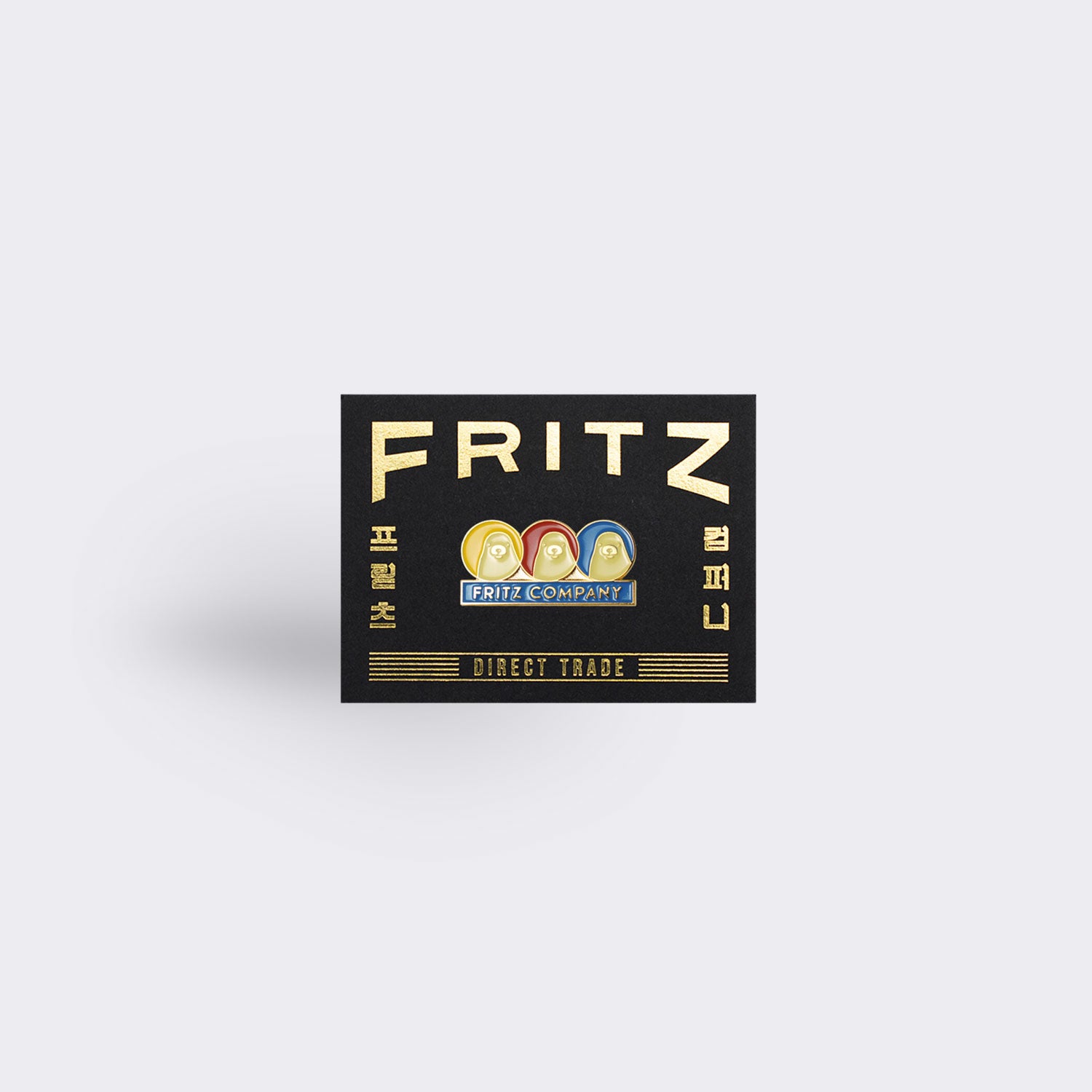 Fritz Enamel Pin